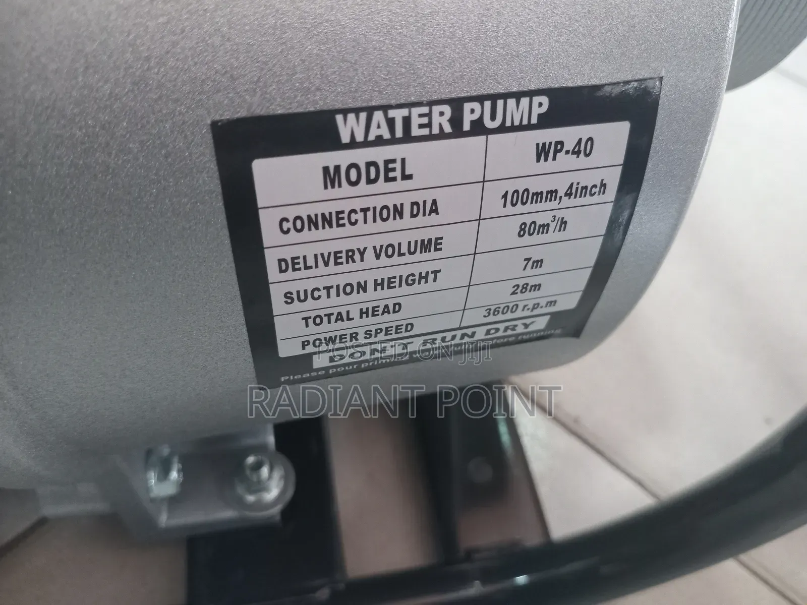 Honda 4inches Water Pump Petrol