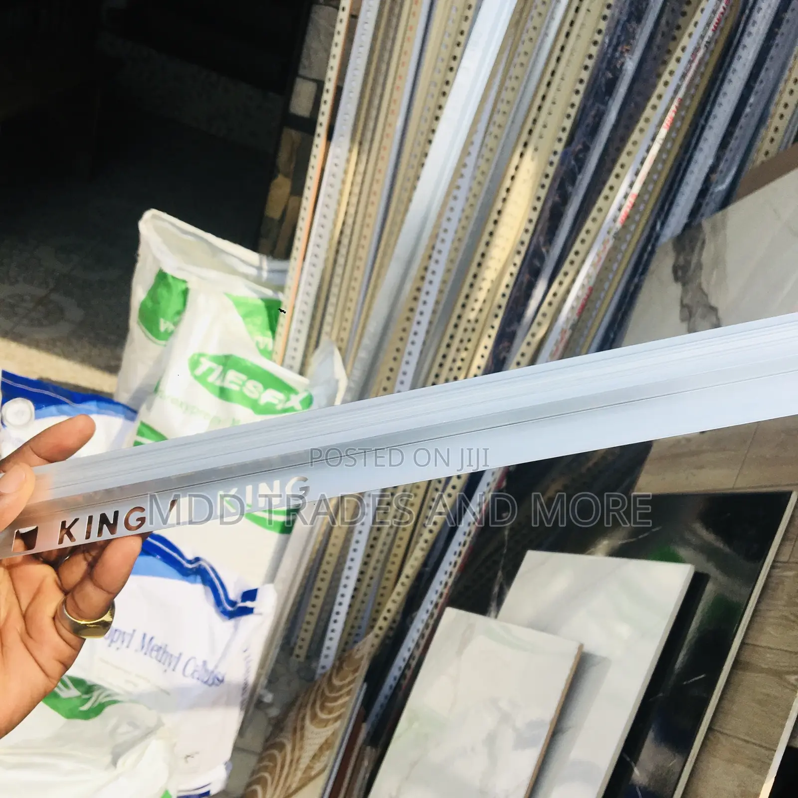 Hard and All Metal Dura Strip-Tiling Accessories