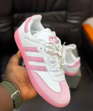 Adidas Samba White/Pink for Ladies