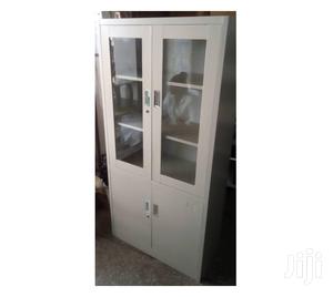 Office Filing Cabinet(Half Glass Metal Cabinet.)