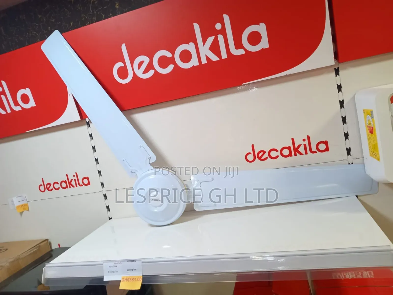 Decakila Ceiling Fan ~ Classic Design, Powerful Airflow
