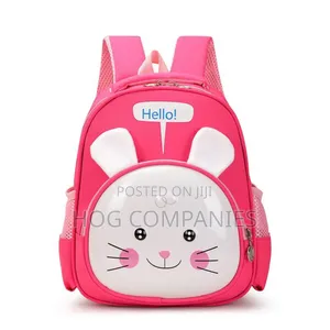 3d Rose Rabbit Cartoon School Bag Kids Backpack in Accra-Fast Delivery