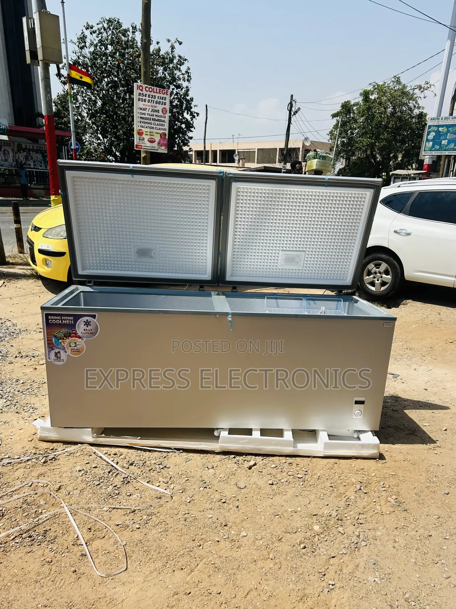 Frozen Food Fortress Double Door Nasco 800l Chest Freezer