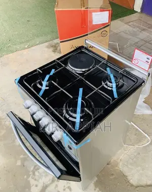 Efficient Volcano 50x50 Oven 3 Gas + 1 Electric Burner