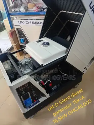 Portable UK-D Silent Diesel Generator 15kva 16.5kw