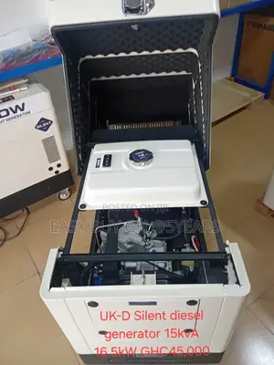 UK-D Silent Diesel Generator 15kva 16.5kw Save Fuel