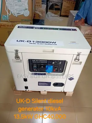 UK-D Silent Diesel Generator 15kva 16.5kw Save Fuel