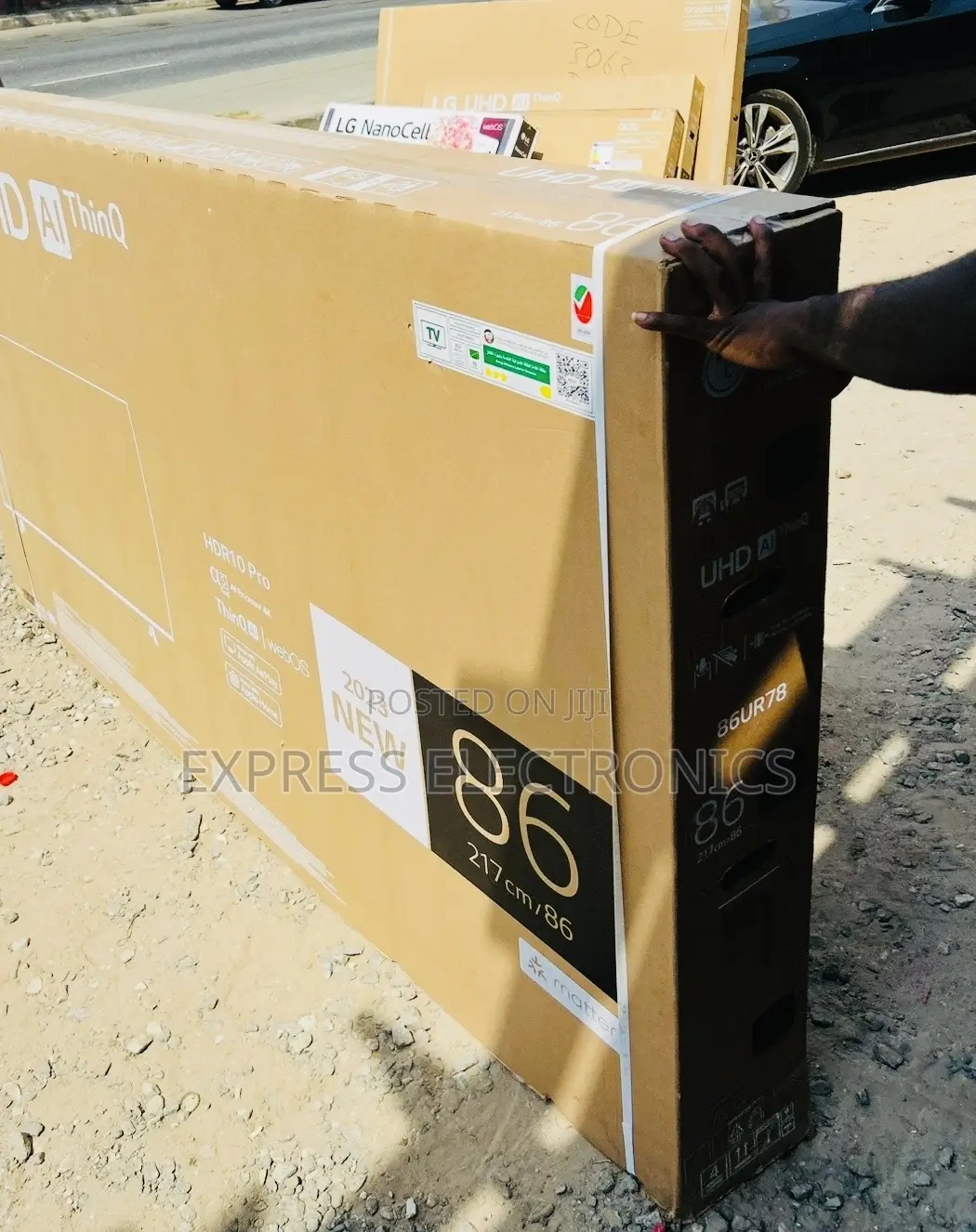 Entertainment Hub Uhd Smart Lg 86”Ur78