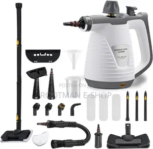 Cleanrite Multifunction 10 Piece Hand Steam Cleaner