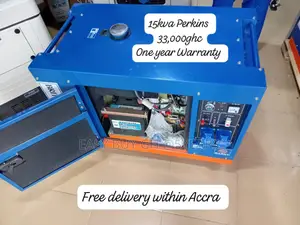 Easy to Start Perkins Silent Diesel Generator 15kva 13kw