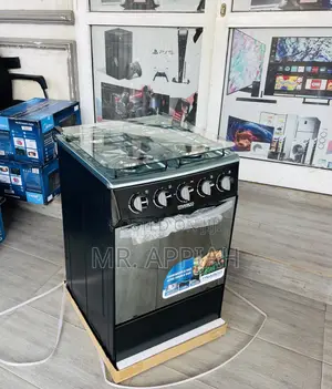 Cook Smart With Nasco 4 Gas Burner With Oven and Grill.