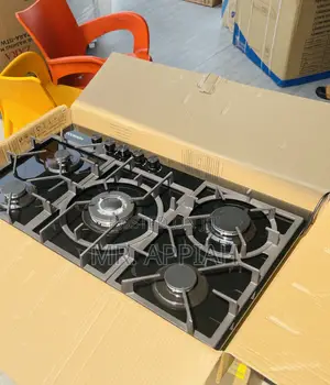 Cook Like a Pro Kenwood 5 Gas Built-in Burner(Black) 