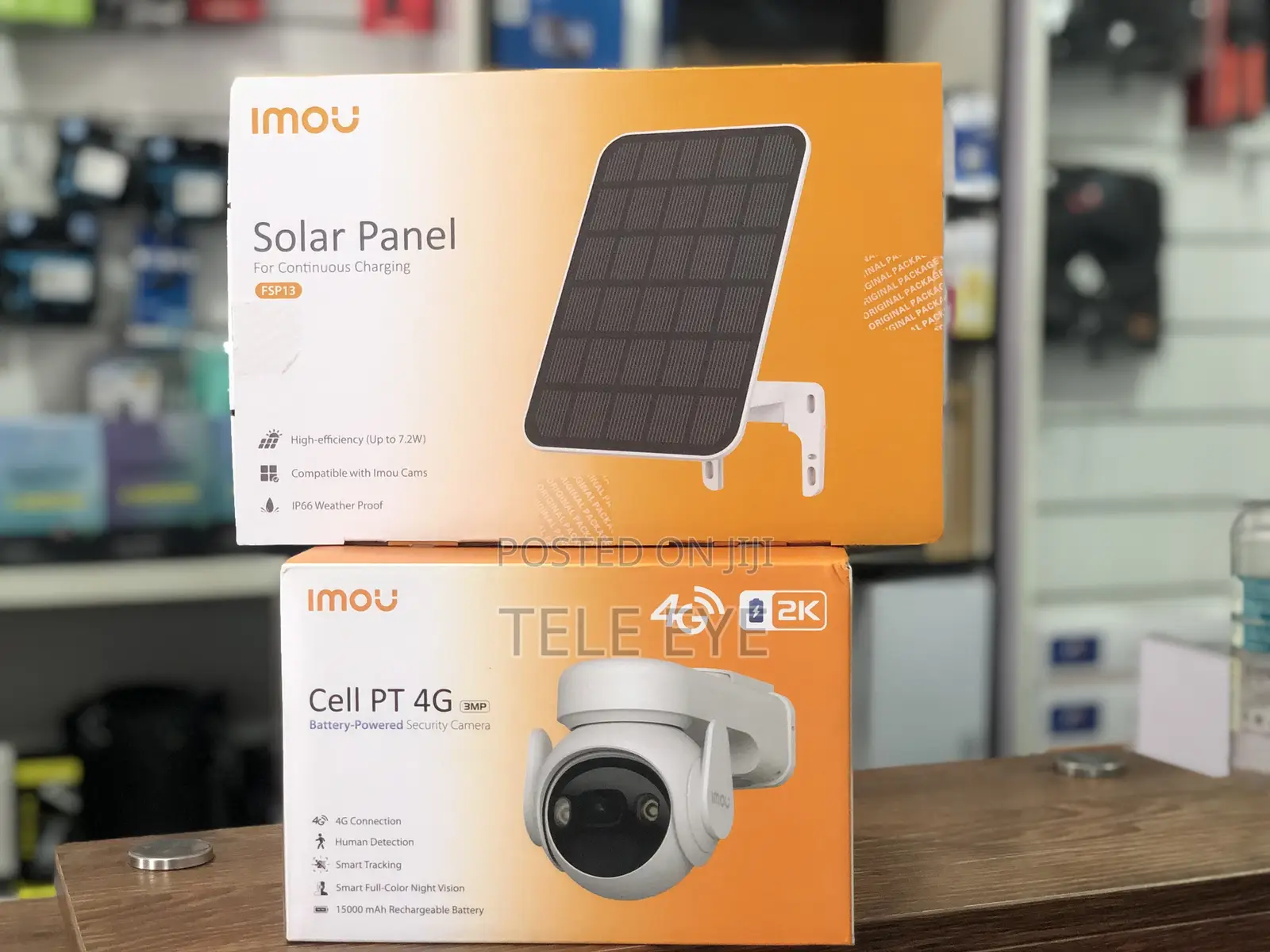 Imou Cell Pt 4G With Solar Panel