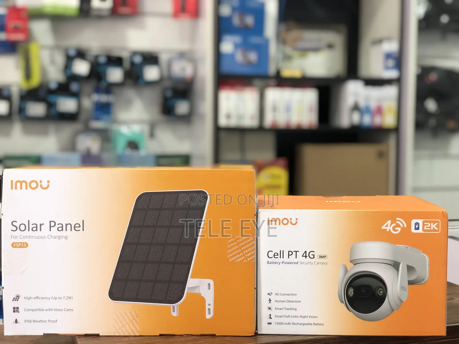 Imou Cell Pt 4G With Solar Panel