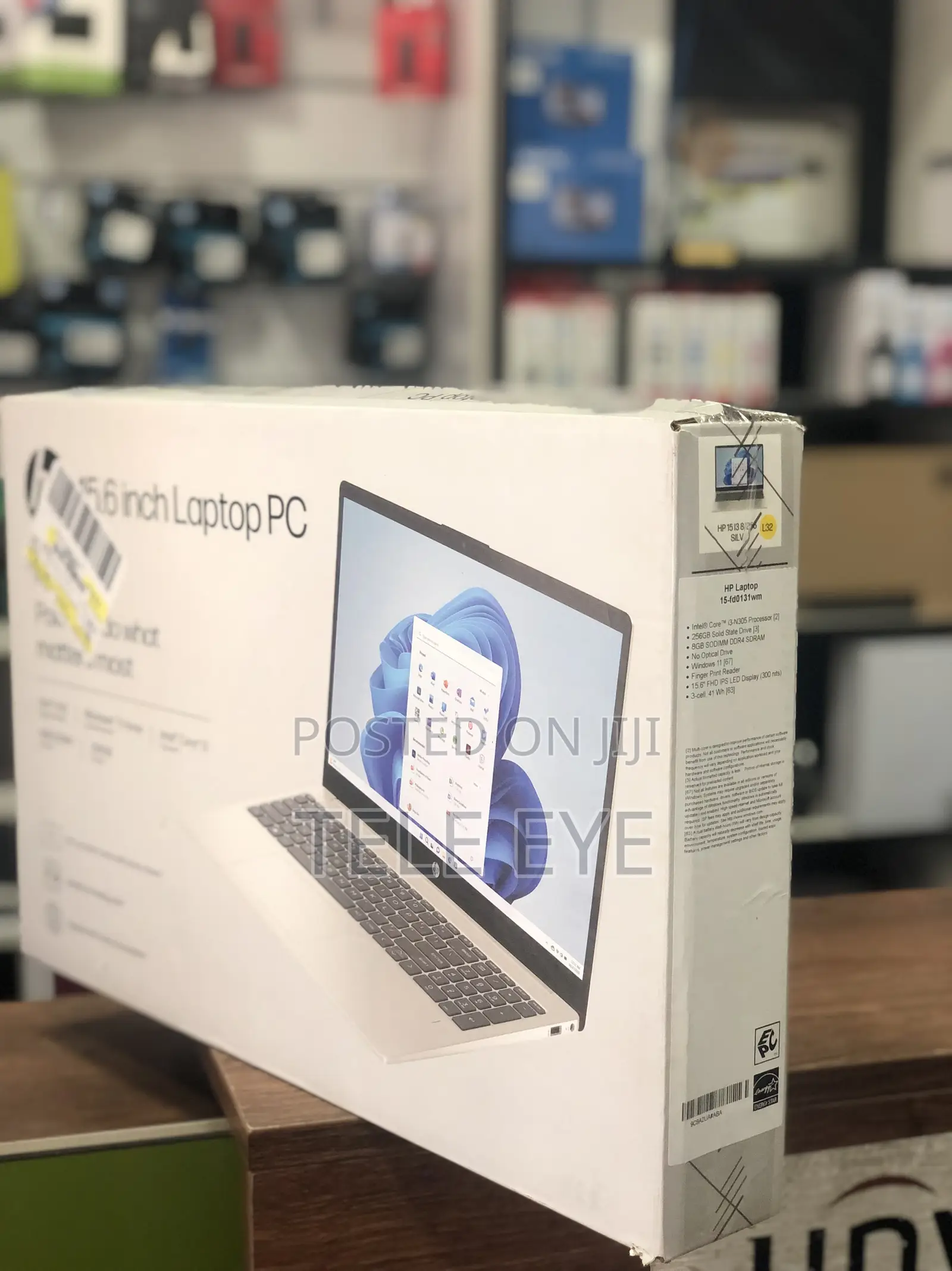 New Laptop HP 8GB Intel Core I3 SSD 256GB