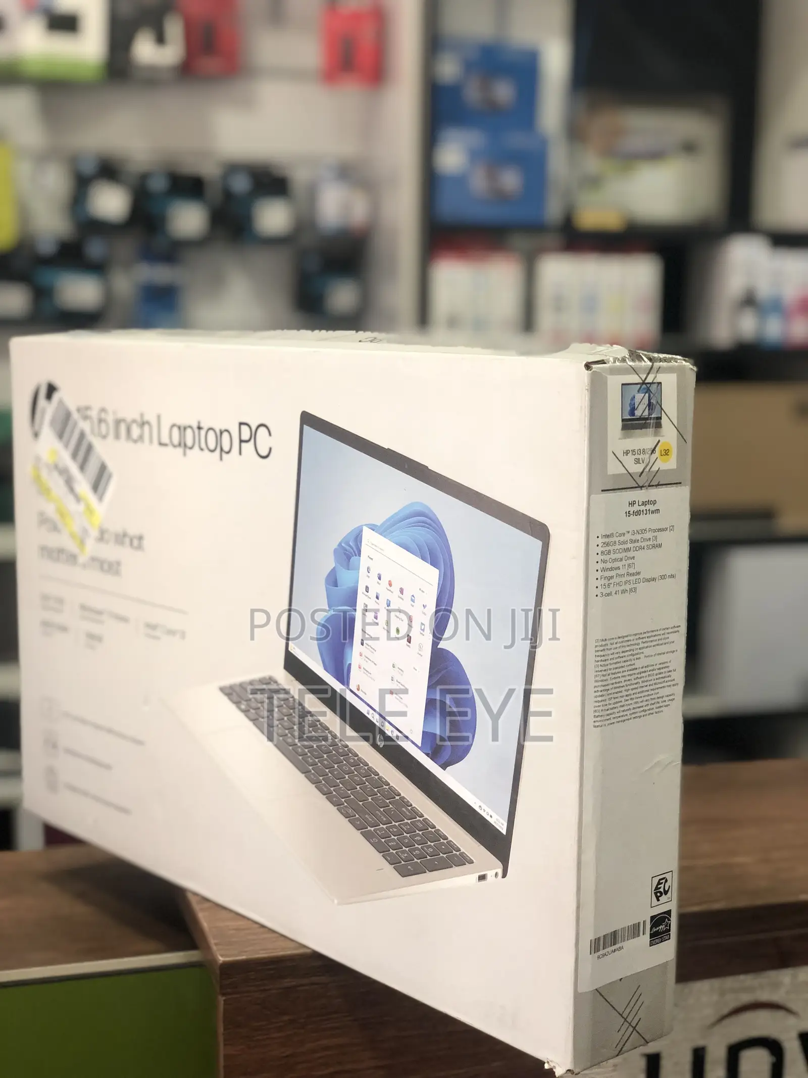 New Laptop HP 8GB Intel Core I3 SSD 256GB