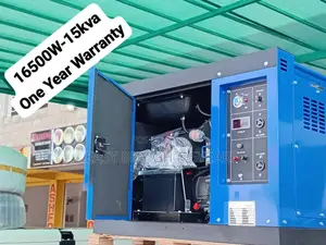Standard Version Perkins Diesel Generator 15kva 16.5kw Blue