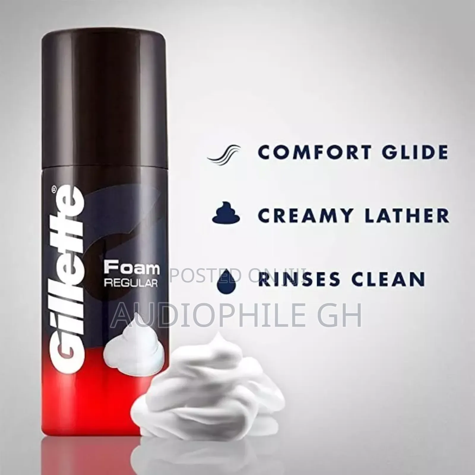 Gillette Classic Regular Pre Shave Foam 50ml Travel Size