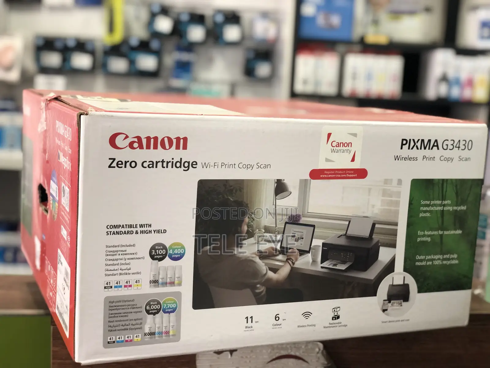Canon Pixma G3430 Wireless All-in-0ne Printer