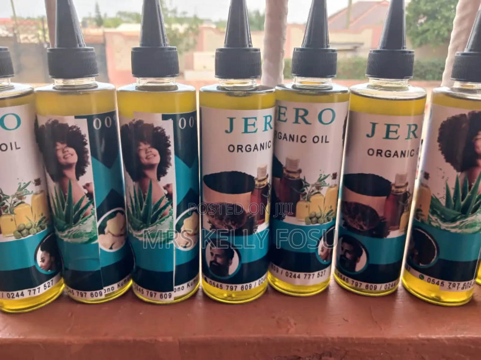 Jero Organic Hair Oil