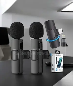 2 in 1 Wireless Microphone for Android and iPhone