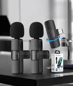 2 in 1 Wireless Microphone for Android and iPhone
