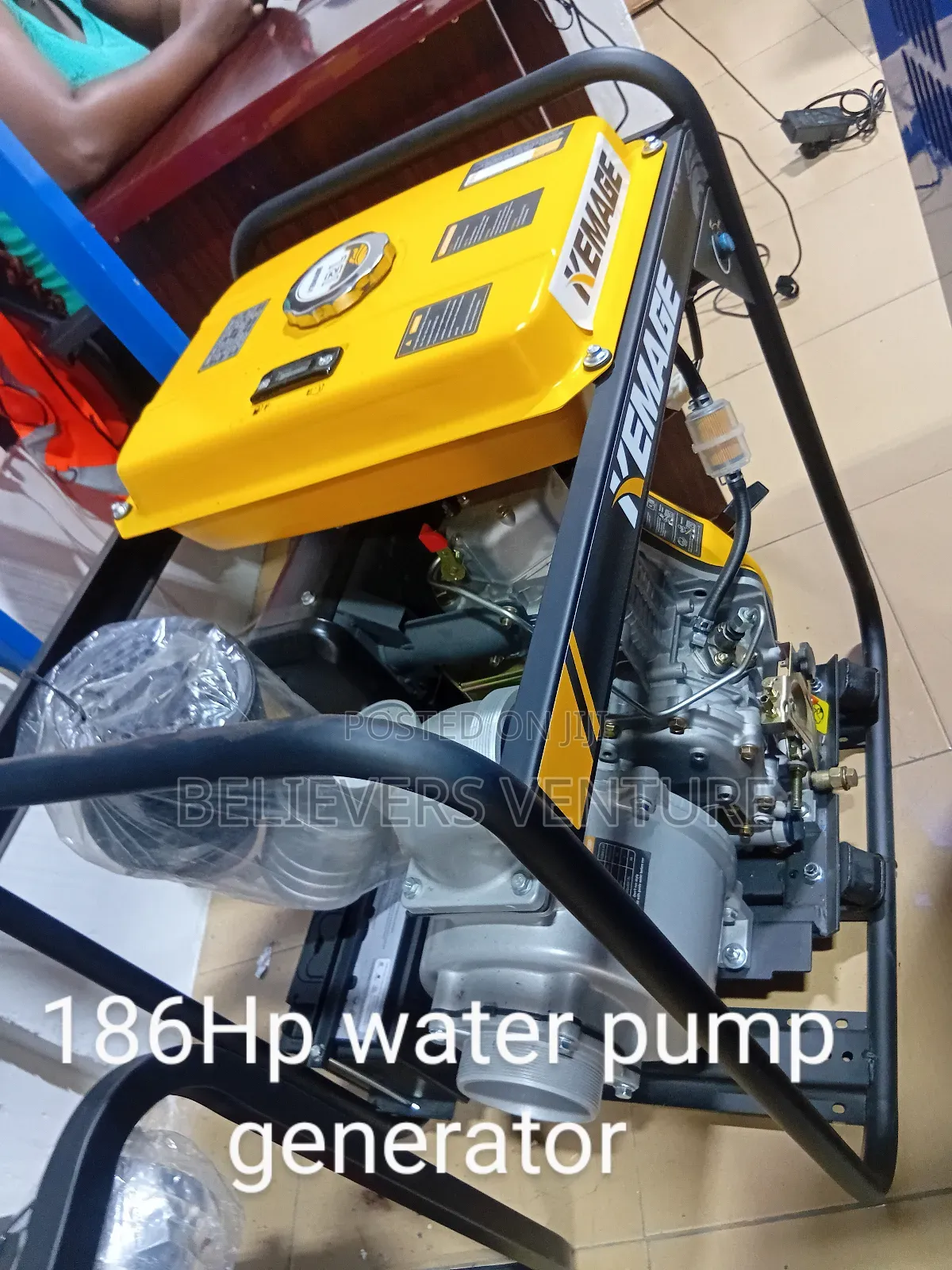 5inches Generator Powerful Water Pump Generator Pull Start