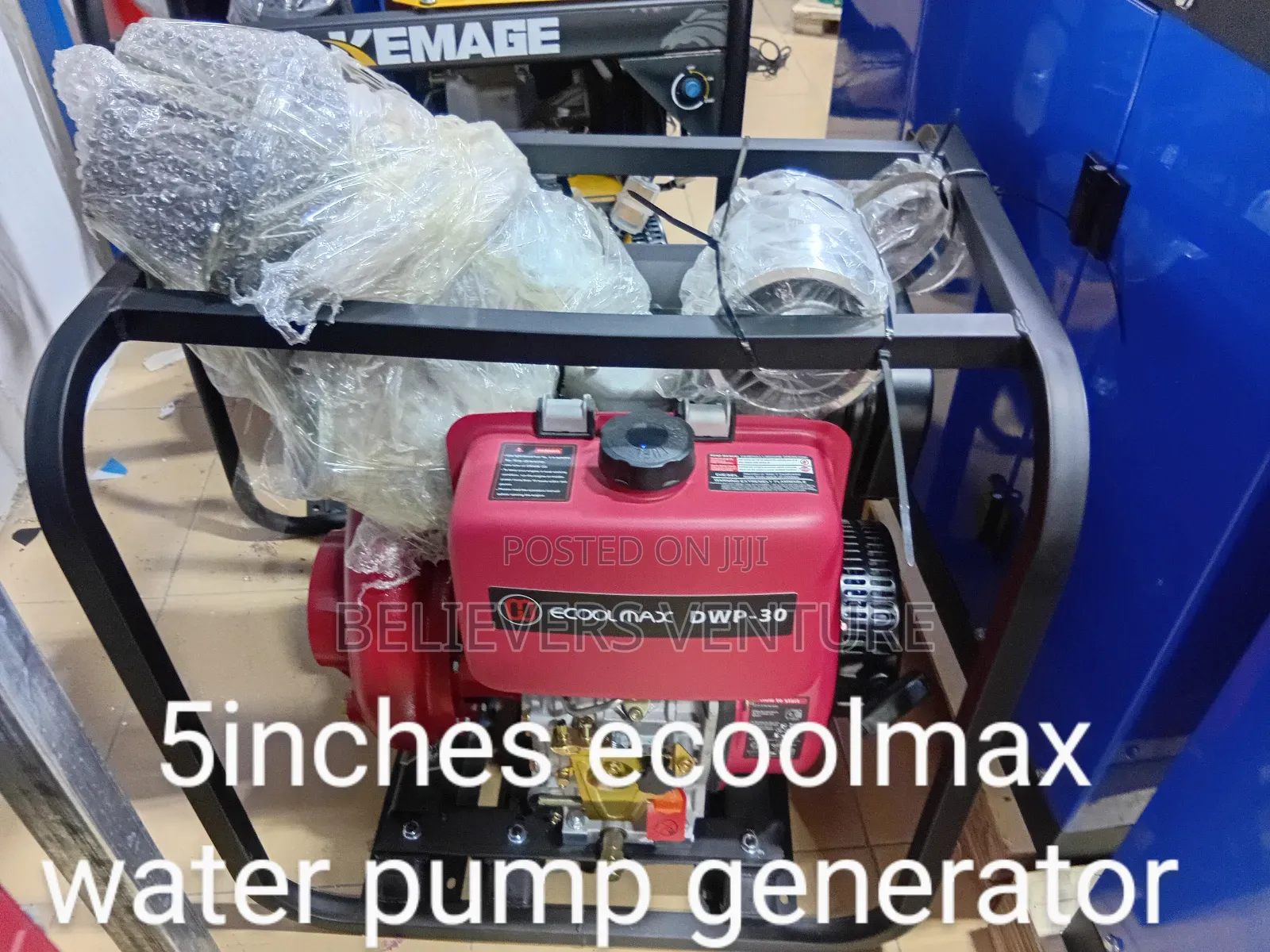 Energetic Ecoolmax Diesel Generator Water Pump Generator