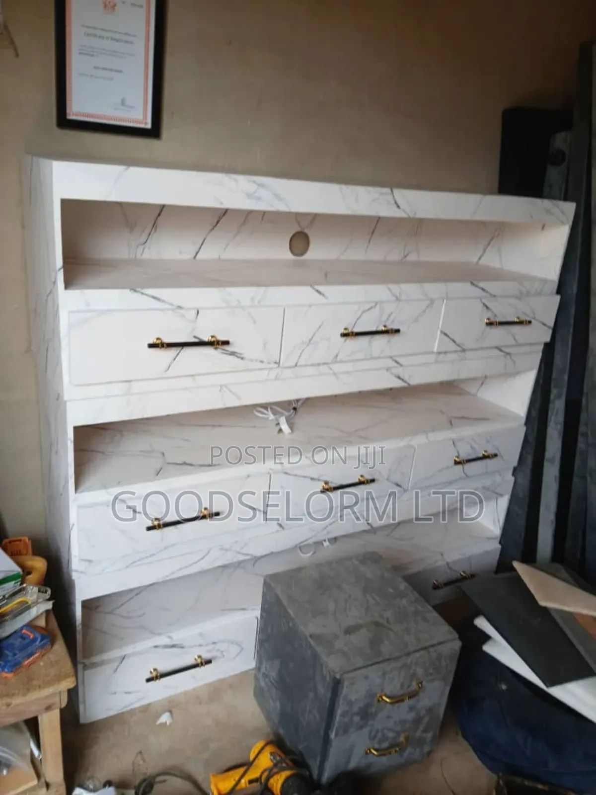 TV Stand With Light