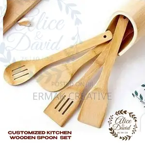 Customized Kitchen Wooden Spoon Set