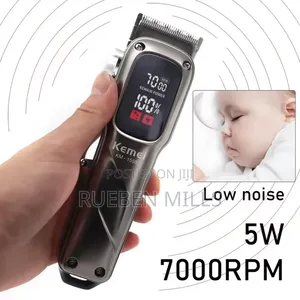 Rechargeable USB Interface Hair Cutting Barbering Machine