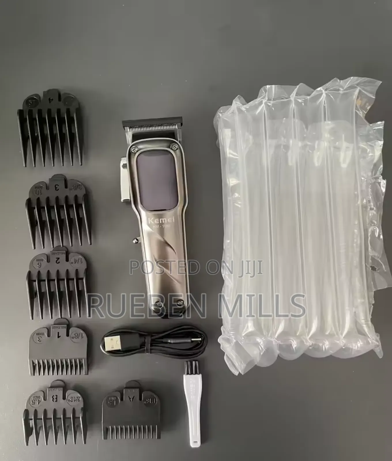 Rechargeable USB Interface Hair Cutting Barbering Machine