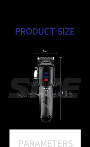 Rechargeable USB Interface Hair Cutting Barbering Machine