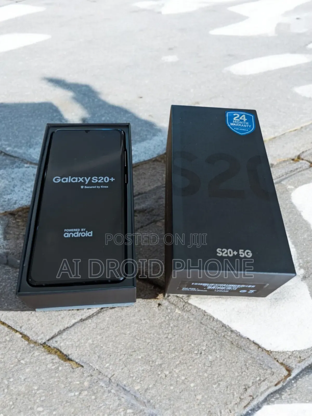 New Samsung Galaxy S20+ 5G 128 GB Black