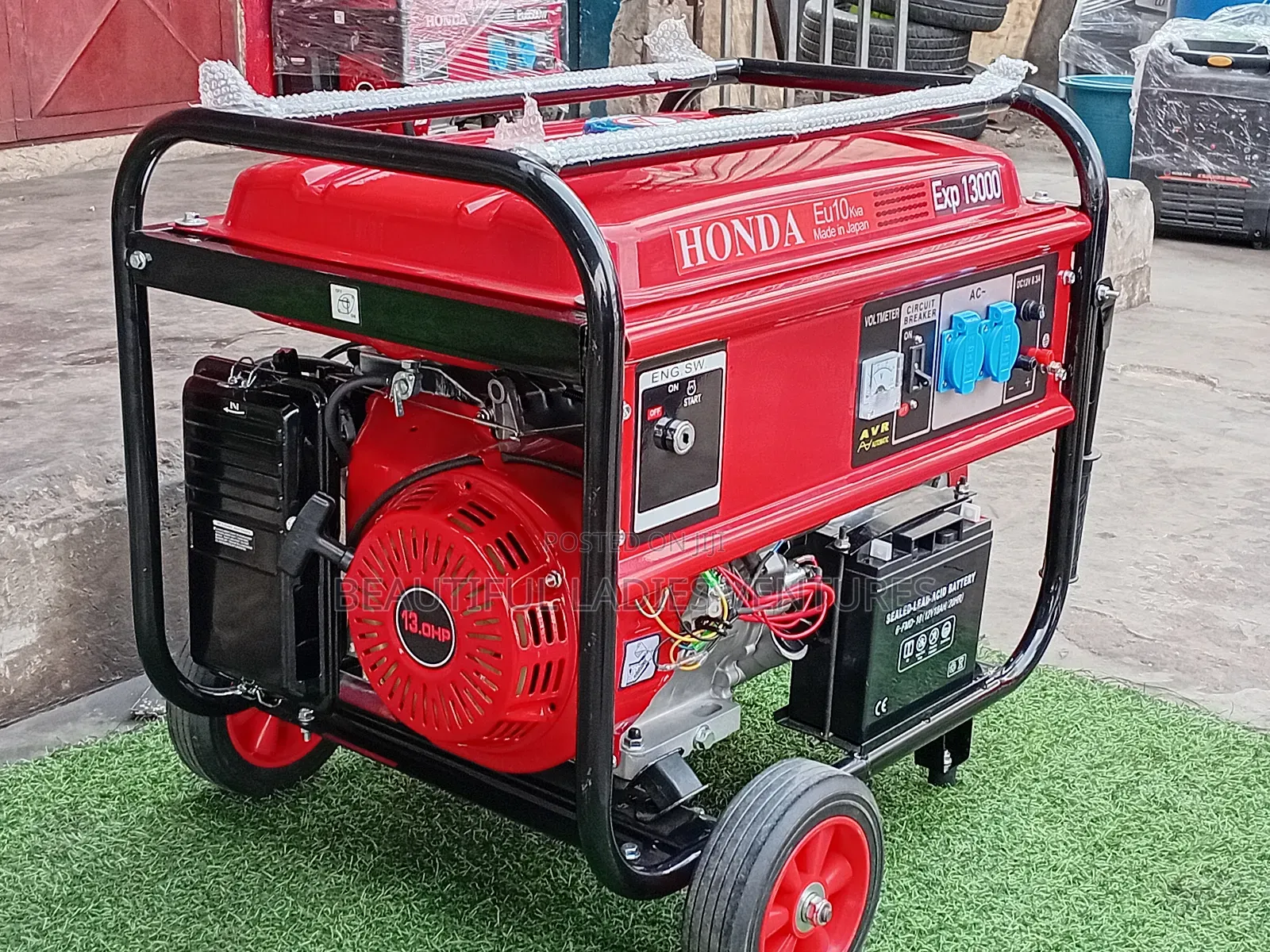 High Quality Keystart Generator 10kva Honda Generator
