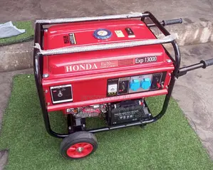 Mint Petrol Generator 10kva 13000w 230v Red Honda Generator