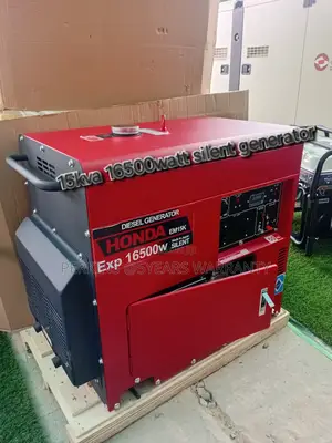 Larger Fuel Tank 15kva 16500wats Silent Diesel Generator Jap