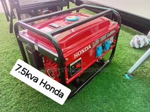 Red Petrol Generator 7.5kva 8500watt Honda