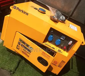 Uncut Yellow 10kva Generator 13000w 230v Perkins Generator