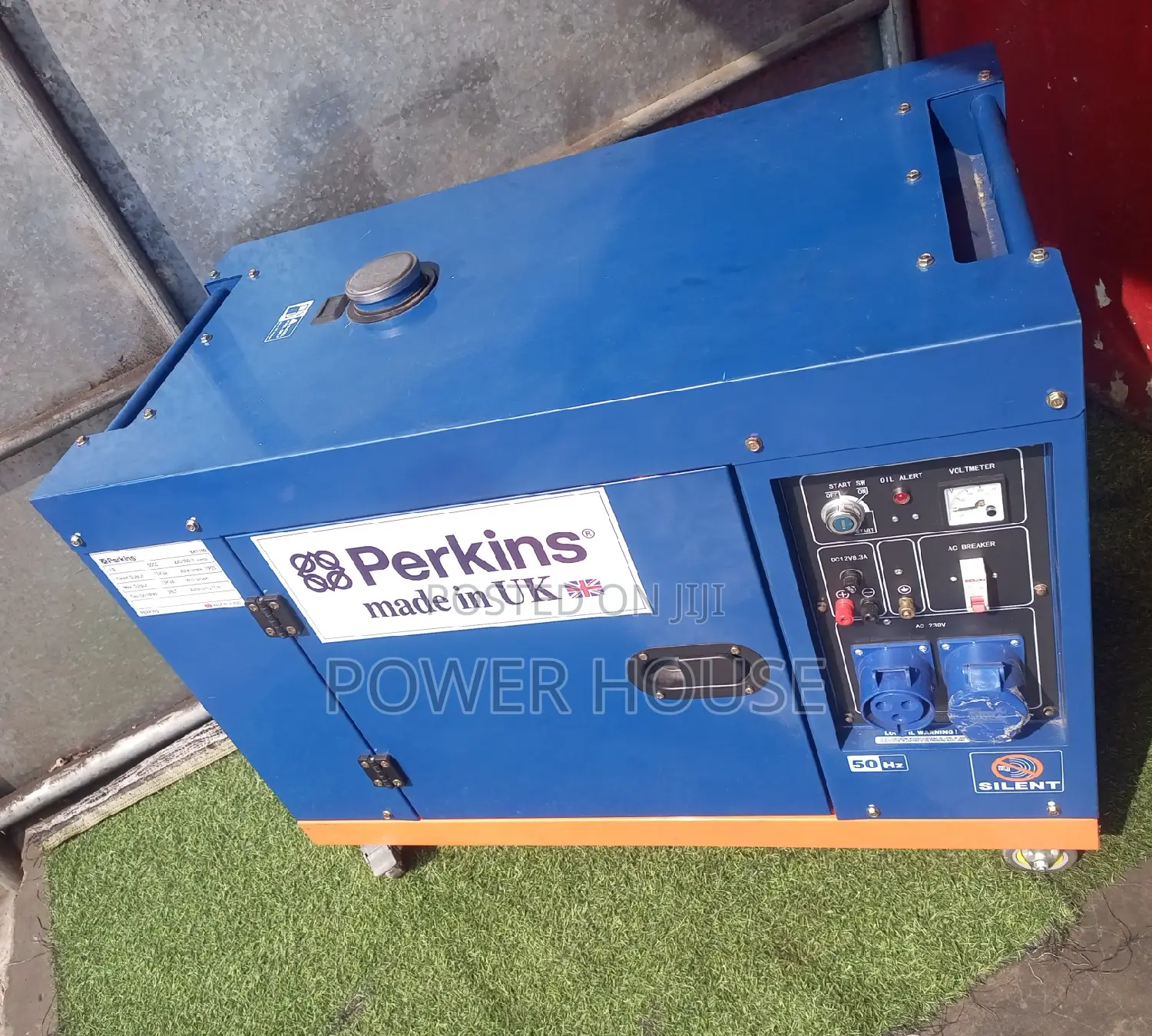 Uncut Diesel Generator 15kva 16500w 230v Perkins Generator