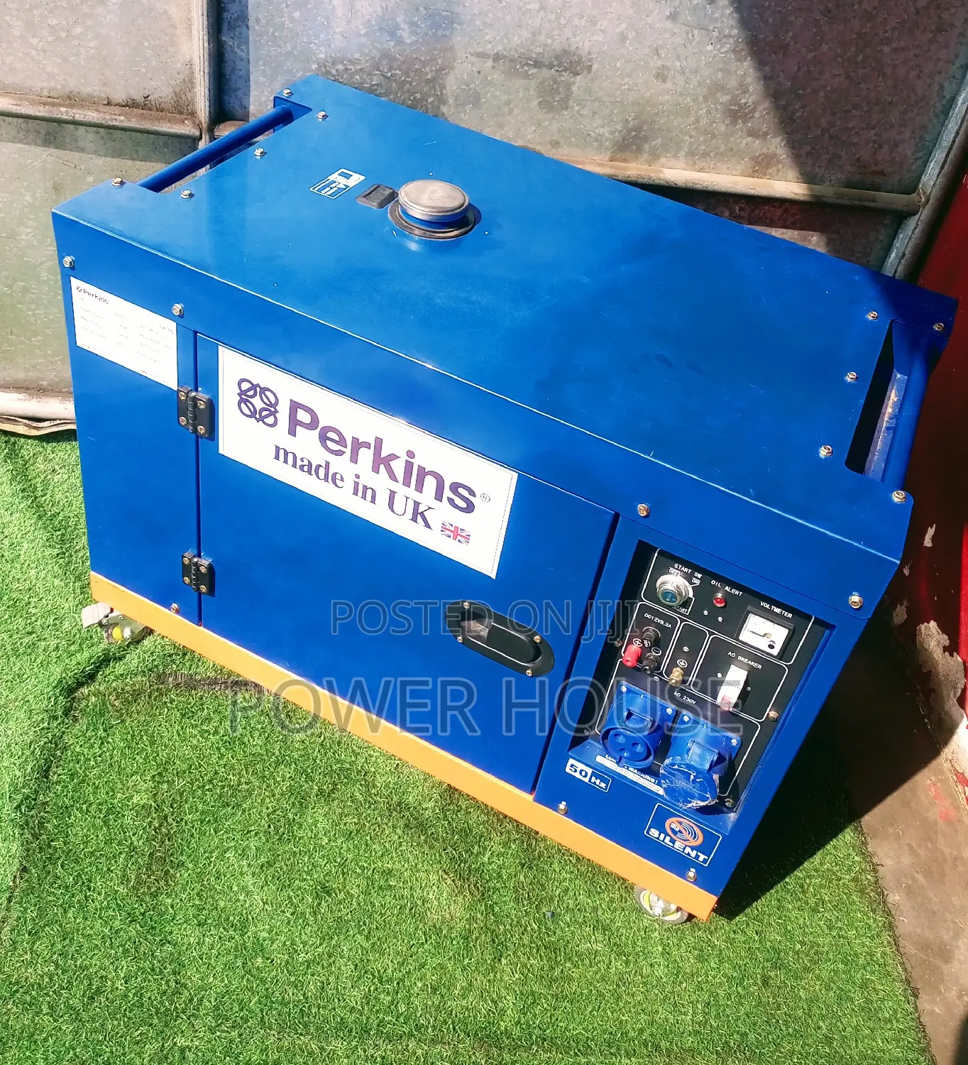 Utter Blue 15kva Generator 16500w 230v Perkins Generator