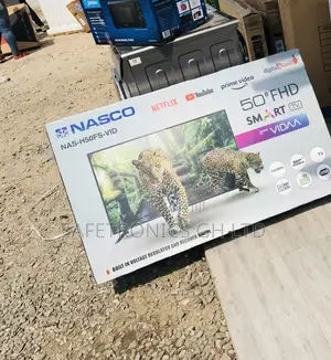Nasco Clear 50 Inch Smart UHD Led Android Tv