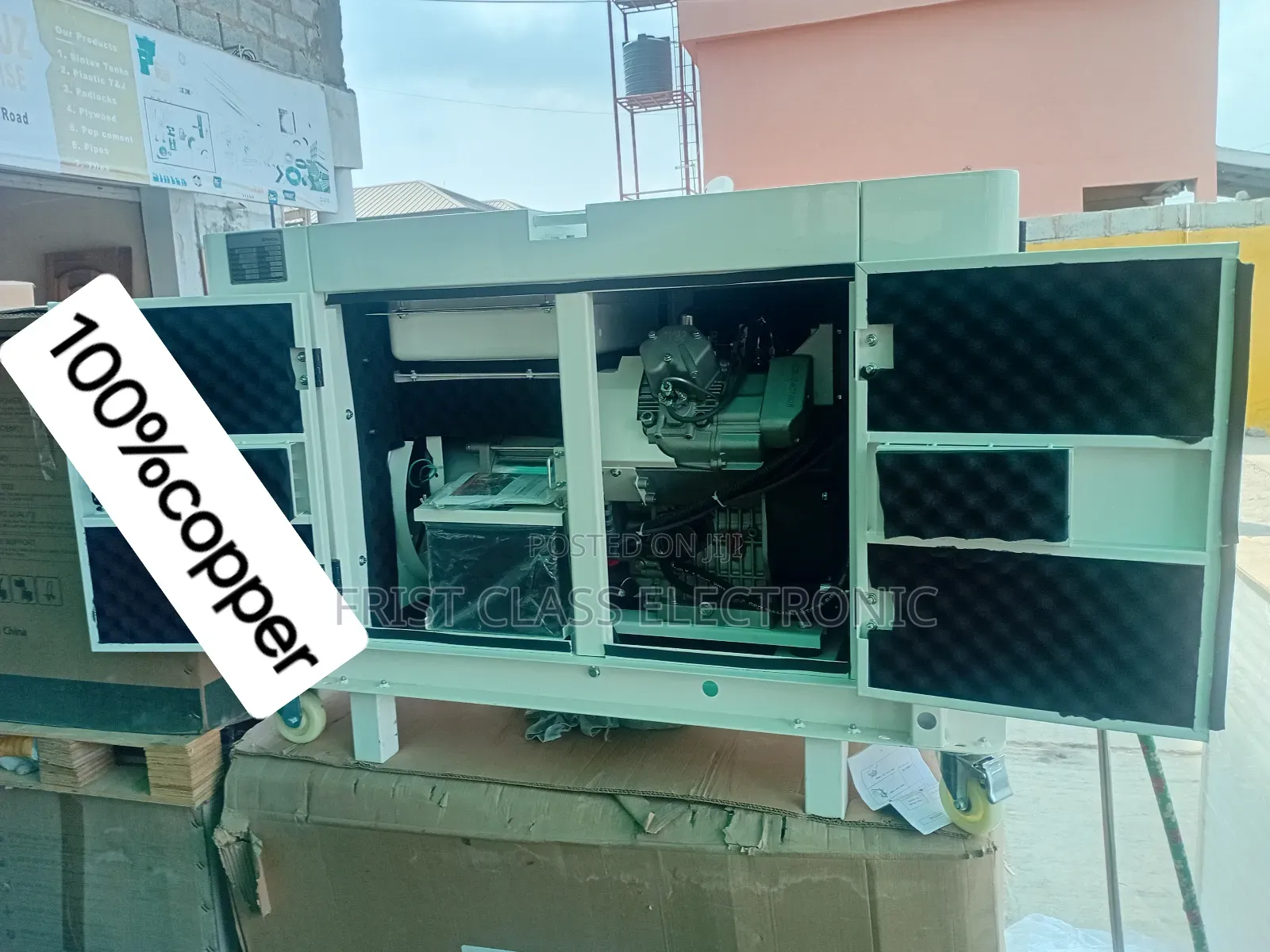 Full Copper Engine 20kva Silent Disel Generator
