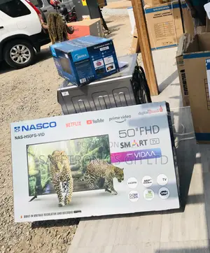 Nasco Crystal Clear 50 Inch Smart UHD Led Android Tv