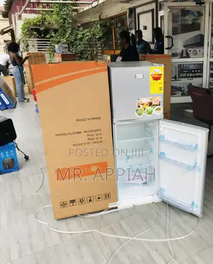 Stay Cool With Galaxy 200tm 2 Door Electric Fridge(Silver).