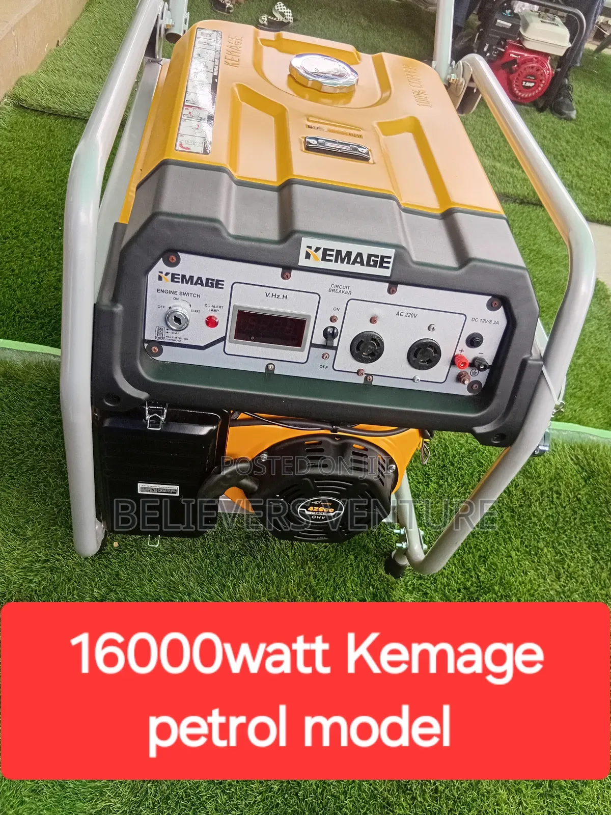16500watt Wheeled Generator 15kva Japan Made