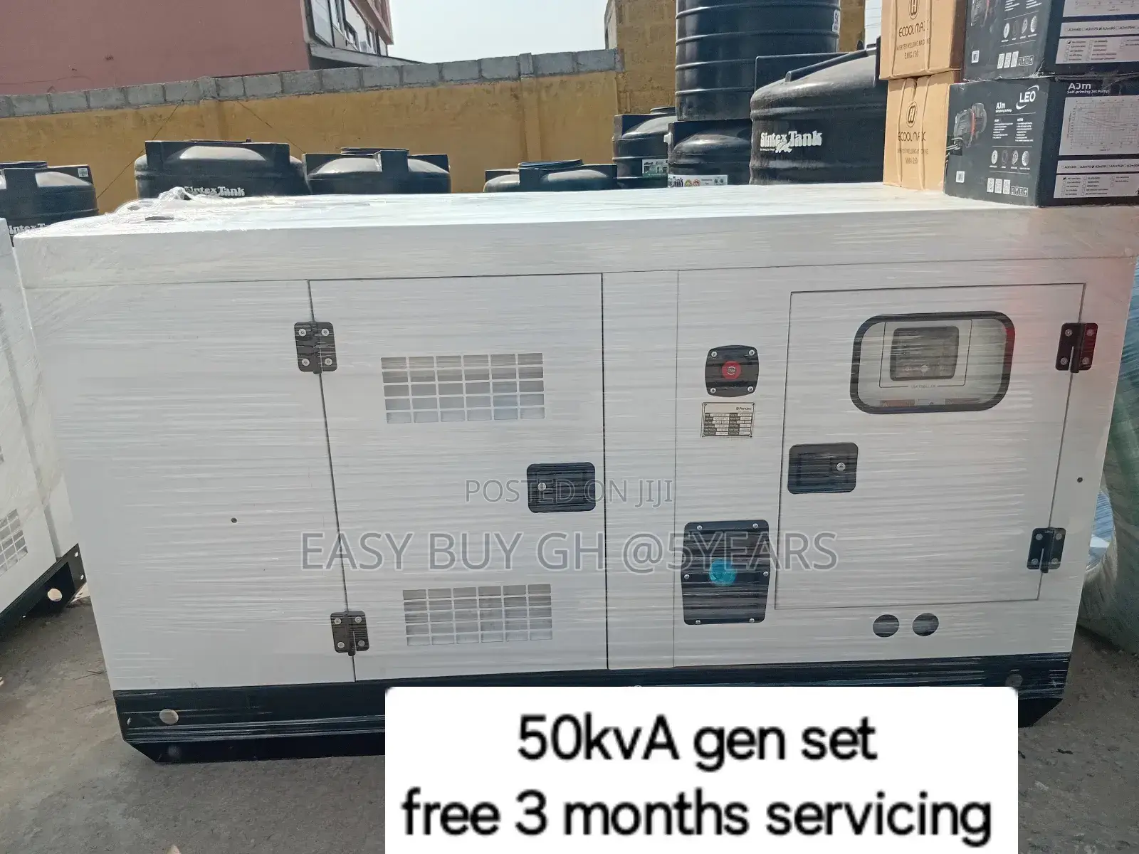 Uk Furnished Perkins Silent Diesel Generator 45kw 50kva