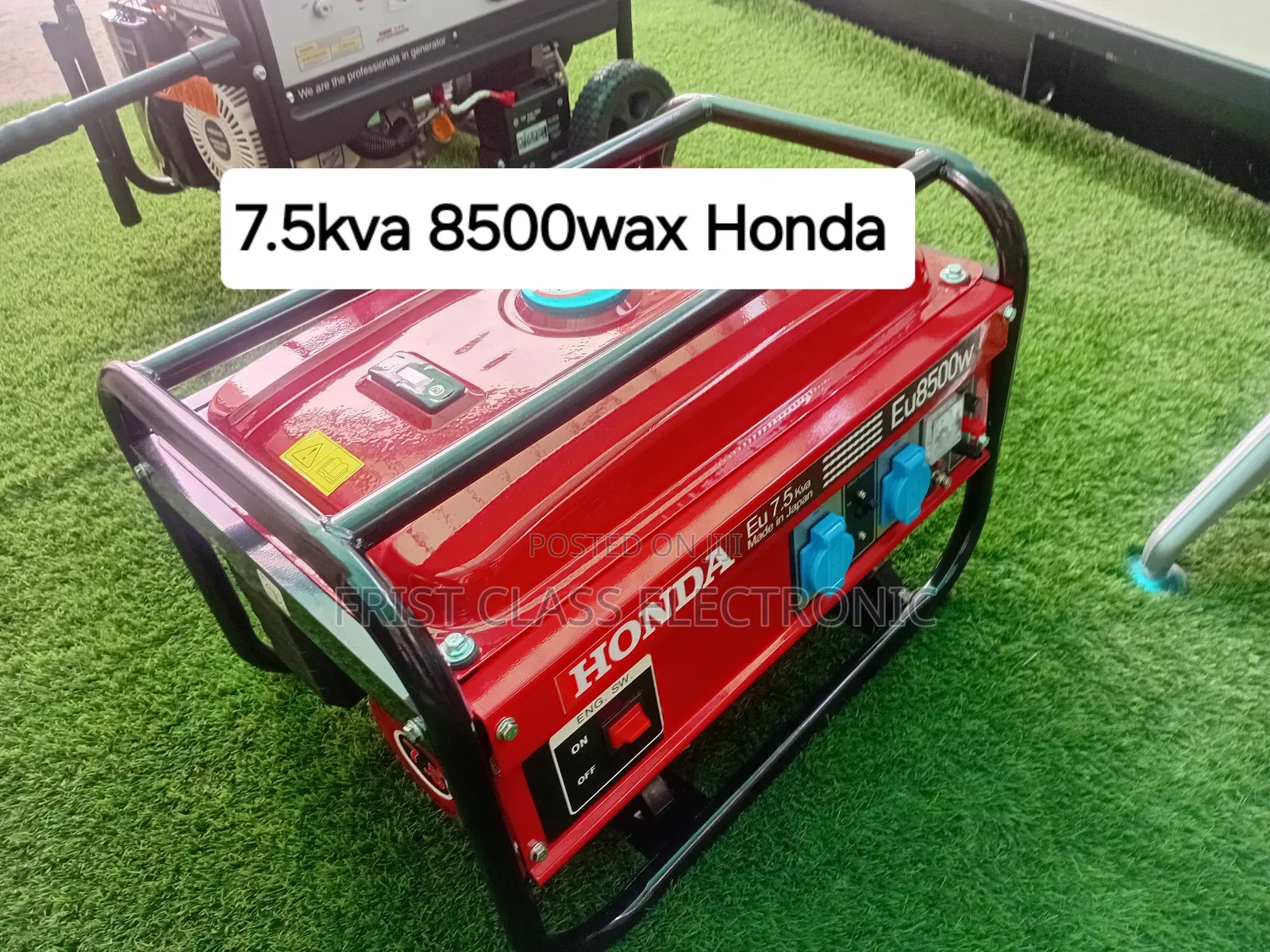 Honda 7.5kva 8500wax Pull Start Petrol Generator