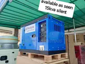 Smart Panel Perkins Diesel Generator 15kva Easy to Operate