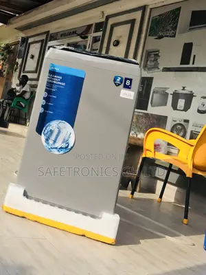 Topload Gray Midea Full Automatic 8kg Washingmachine